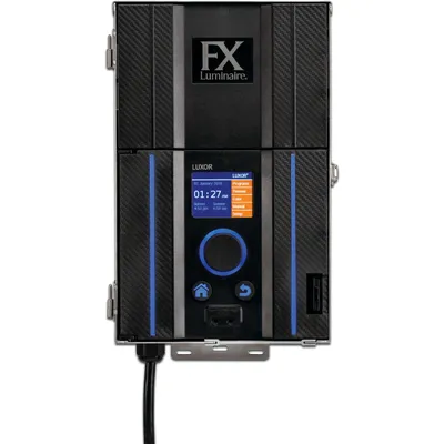 Hunter FXLuminaire Jednostka kontrolna stal nierdzewna czarny typ Luxor FX-ZDC-E-SS